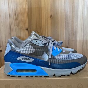 2011 Nike air max 90 hyperfuse premium midnight fog blue glow